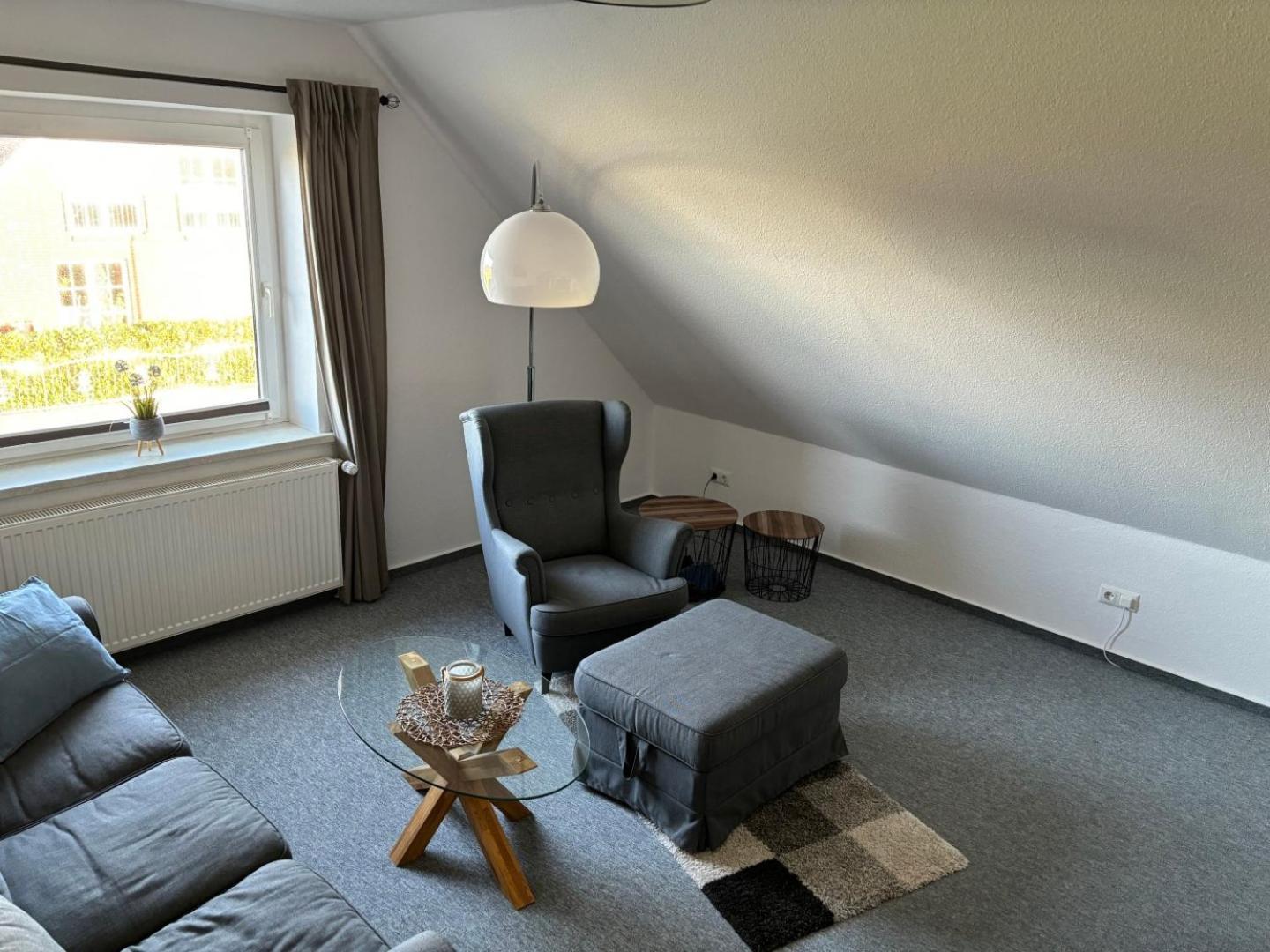 Wohnung "Strandturm" In Wremen Am Deich Exteriör bild